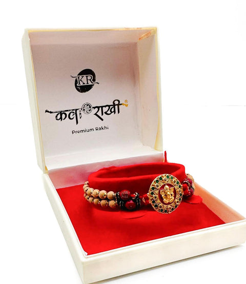 Beautiful Ganesha Design Rakhi