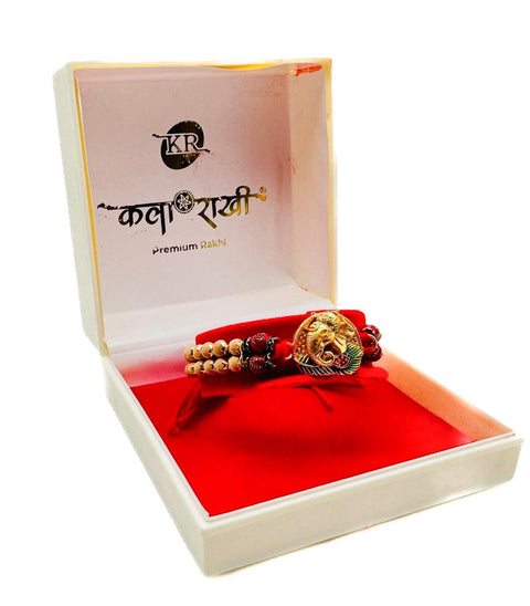 Beautiful Ganesha Design Rakhi