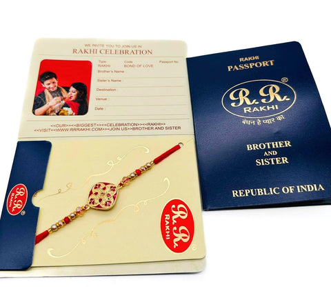 Passport style designer Rakhi