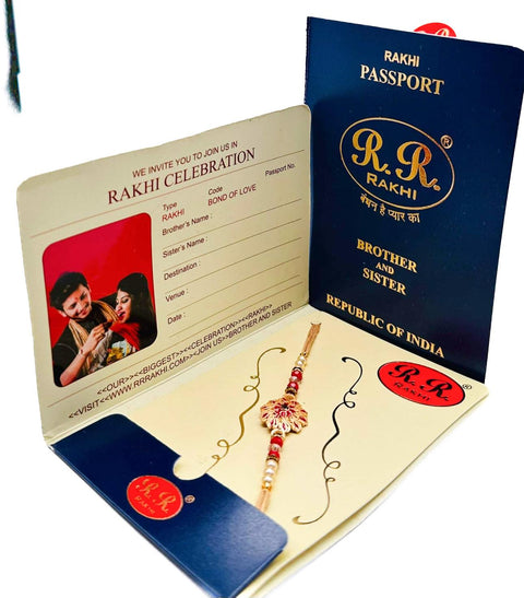 Passport style designer Rakhi