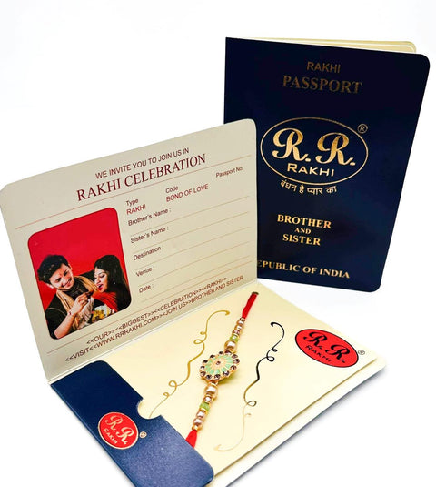 Passport style designer Rakhi