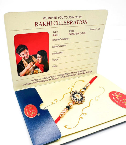 Passport style designer Rakhi