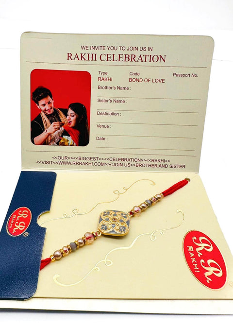 Passport style designer Rakhi