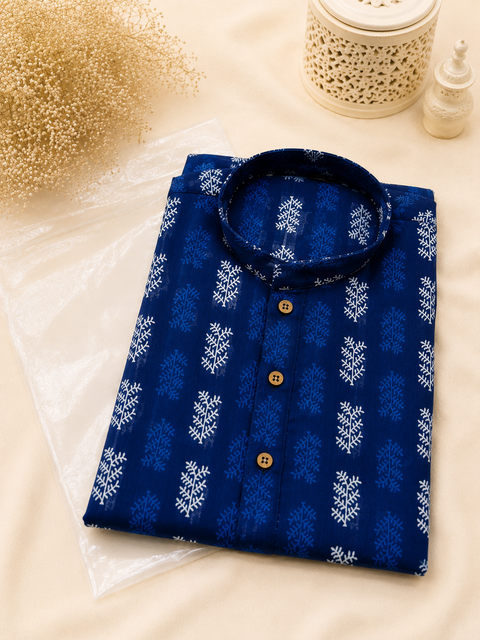 Pure cotton based Men’s Printed kurti (sizes mentioned in inches ,not according to the label on Kurti)size 44 kurti- Length 40 inches and size 46-length 42 inches ) Kurti only. Pants not included.