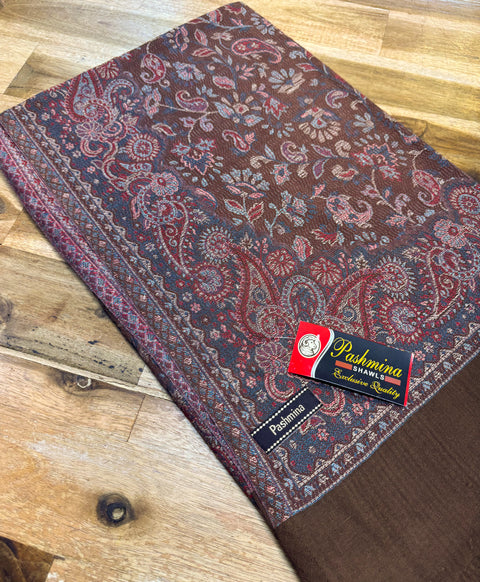 Women's Plain Pure woollen pashmina Shawl