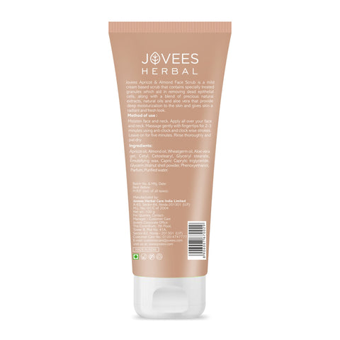 Jovees Apricot & Almond Face Scrub Infused With Wheatgerm Oil
Glowing Skin | Helps In Removing Dead Skin Cells | Good For Dry Skin | Prevents Pigmentation
