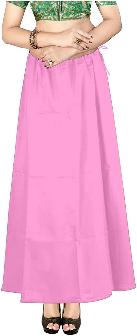 Bubblegum Pink colour cotton Petticoat