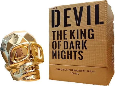 DEVIL - THE KING OF DARK NIGHTS Series - EAU DE PARFUM Eau de Parfum - 100 ML (Men & Women) Perfume (DEVIL GoldEn)