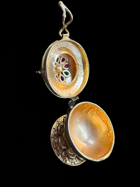 Hanuman Ji Murti Imitation Sindoor Daani (Heavy metal good quality