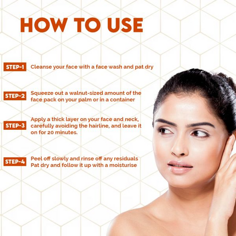 Jovees Apricot & Honey Peel Off Mask 100gm