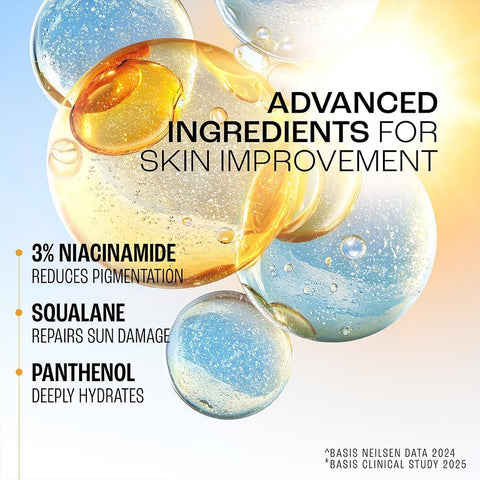 Lakme Sunscreen For Bright Skin, SPF 50 PA++++, Water Light, Niacinamide, In Vivo Tested, 100 ml
