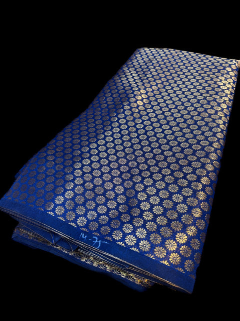 Brocade silk Fabric (price per meter) perfect for stitching blouses /skirts /suits