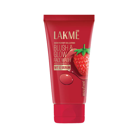 LAKMÉ Blush & Glow skin perfect collection Face Wash With Vitamin C Serum, Brightening And Gentle Facewash Strawberry
(100g )