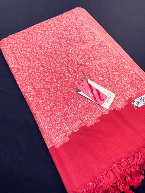 Women's Plain Pure woollen Shawl