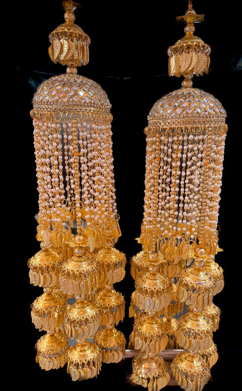 (Video clip attached ) Beautiful Bridal Kalire heavy work and lite weight