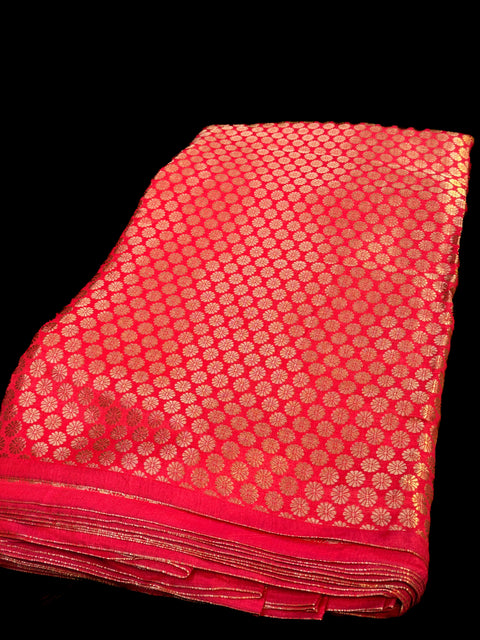 Brocade silk Fabric (price per meter) perfect for stitching blouses /skirts /suits as