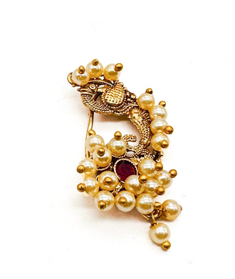 Maharashtrian Nath Nose Ring(Non Piercing)