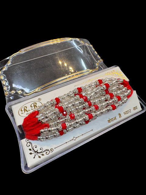 Rakhi Dhaaga Beautiful Stone Work (price per dhaaga )