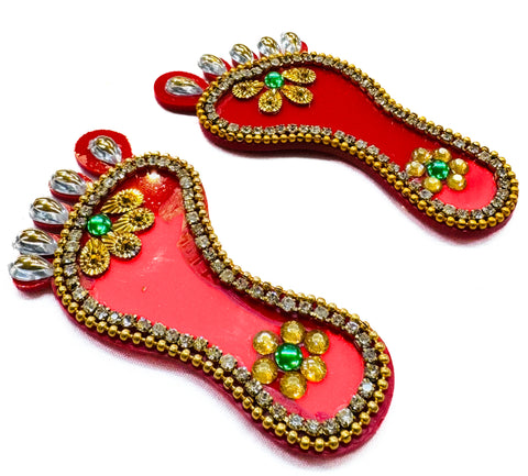Mata Lakshmi Charan for Diwali Pooja