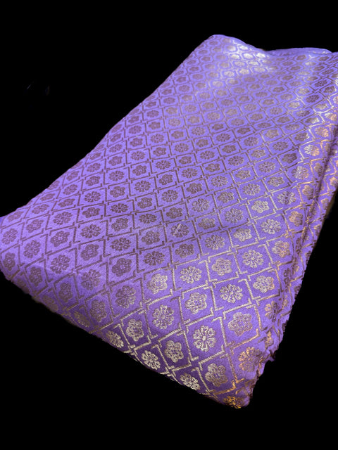 Brocade silk Fabric (price per meter) perfect for stitching blouses /skirts /suits as
