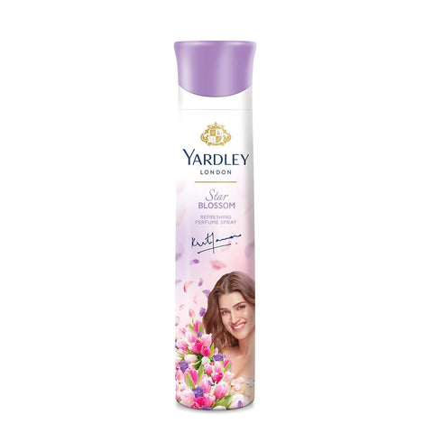 Yardley London Star Blossom Refreshing Perfume Spray| Kriti Sanon Limited Edition Body Perfume For Women| Long-Lasting Floral Fragrance| 150ml