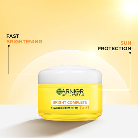 Garnier Bright Complete Vitamin C Serum Cream UV, 45 g