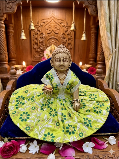 Size 2 Laddu Gopal dress, Laddu Gopal outfit, Kanha ji dress, Krishna dress, handmade deity dress, Janmashtami dress, Thakur ji poshak, Bal Gopal dress (only Dress) price each dress