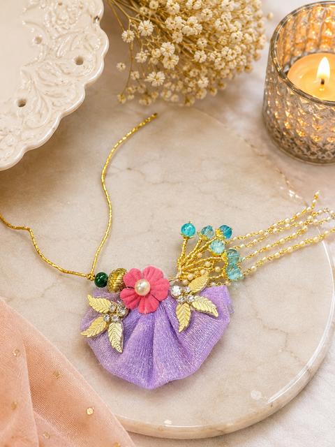Bhabhi Rakhi Pearls beaded Beautiful  Work latkan style