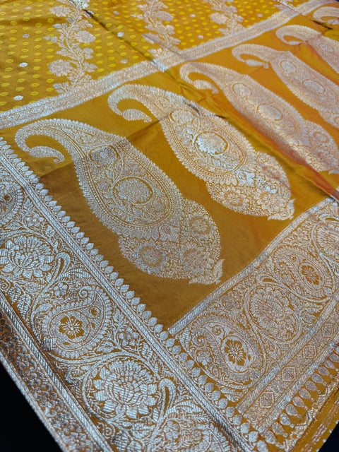 Pure And soft Banarasi Silk dupatta with Zari work