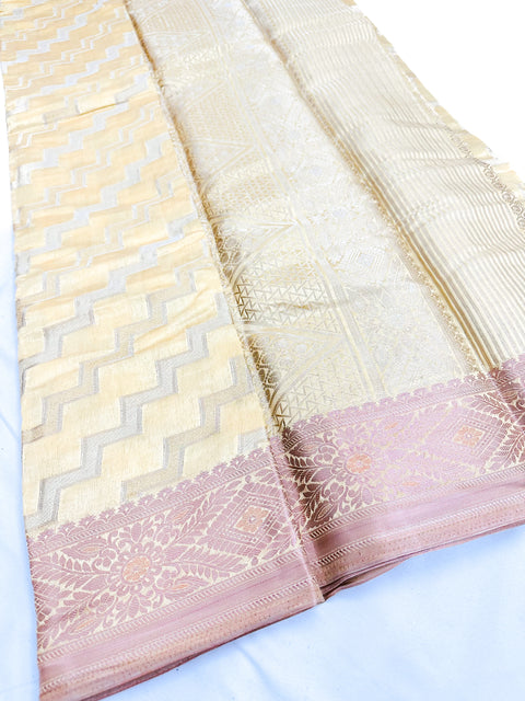 Art Silk Saree With Beautiful zari Work
