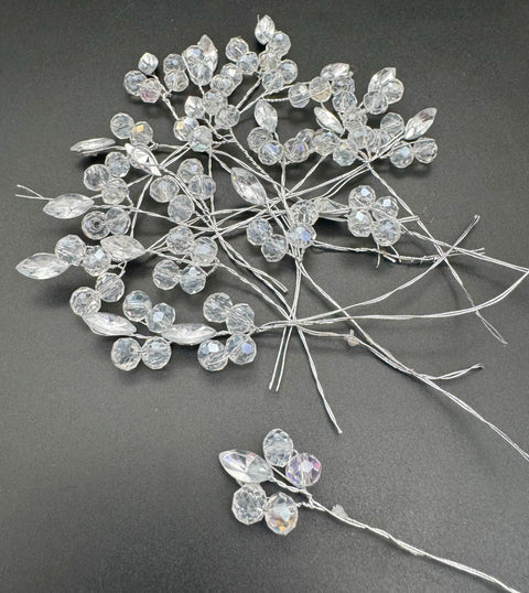 Pack of Beautiful pearls flower hair jura Pin (20 in each pack) Price per pack