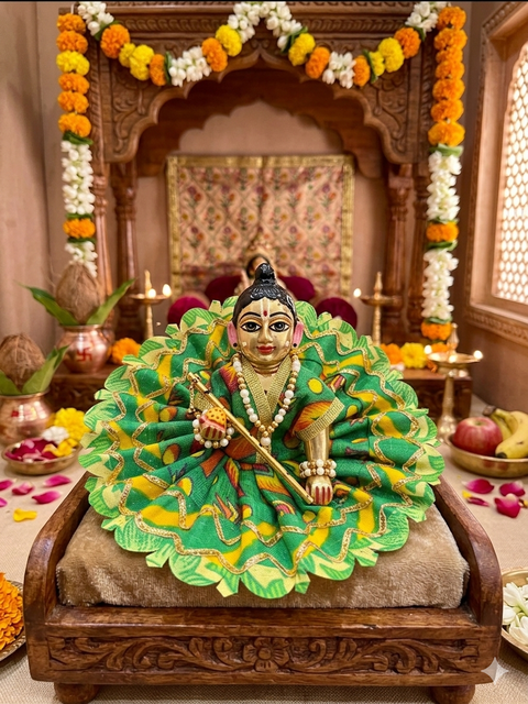 Size 3 Laddu Gopal dress, Laddu Gopal outfit, Kanha ji dress, Krishna dress, handmade deity dress, Janmashtami dress, Thakur ji poshak, Bal Gopal dress (only Dress) price each dress