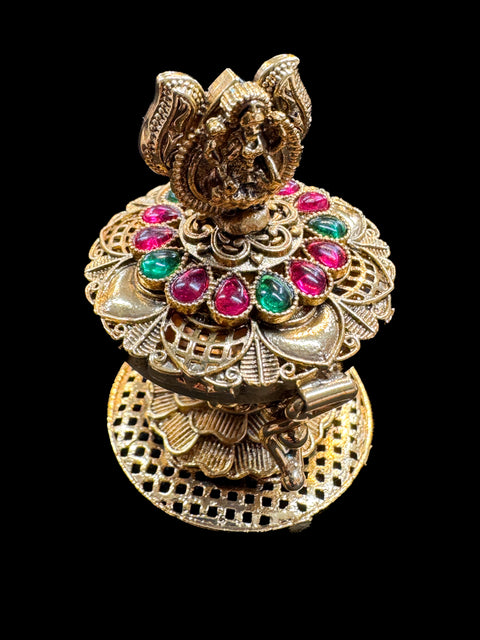 Lakshmi Ji Murti Imitation Sindoor Daani (Heavy metal good quality