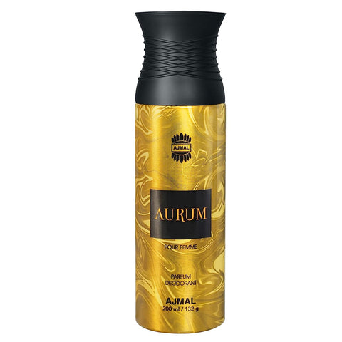 Ajmal Aurum Perfume Deodorant 200ml Body Spray Gift For Women