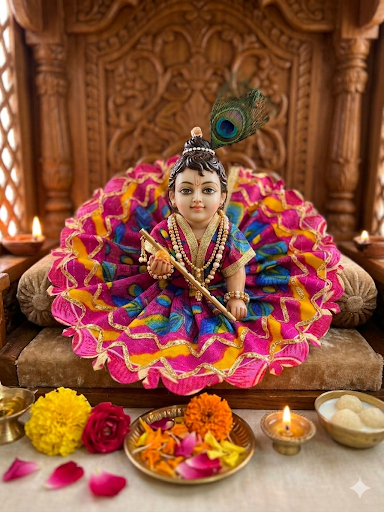 Size 3 Laddu Gopal dress, Laddu Gopal outfit, Kanha ji dress, Krishna dress, handmade deity dress, Janmashtami dress, Thakur ji poshak, Bal Gopal dress (only Dress) price each dress