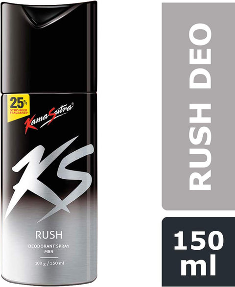 Kama Sutra Rush Deodorant for Men, 150ml