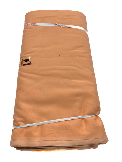 Pure full Voile turban fabric in Cantaloupe (lite peach)  colour ($5 Per Meter)