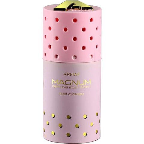 Armaf Magnum A7 Perfume Body Spray For Women, Pink - 250 ml