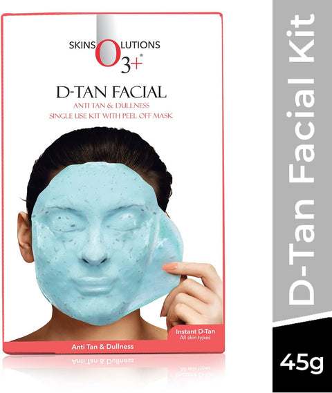 O3+ D Facial kit for tan removal & brightness for tanned & dull skin 45g