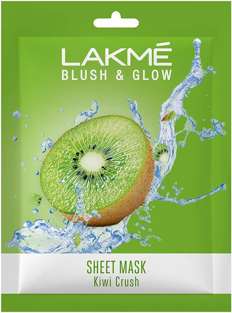 Lakme Blush & Glow Fruity Licious Kiwi Crush Sheet Mask