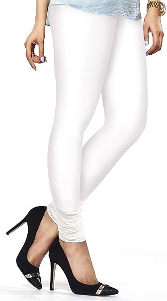 Big size stretchable leggings or tights in white color (Size-can stretch +3xl)
