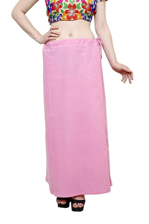 Flamingo Pink color cotton Petticoat