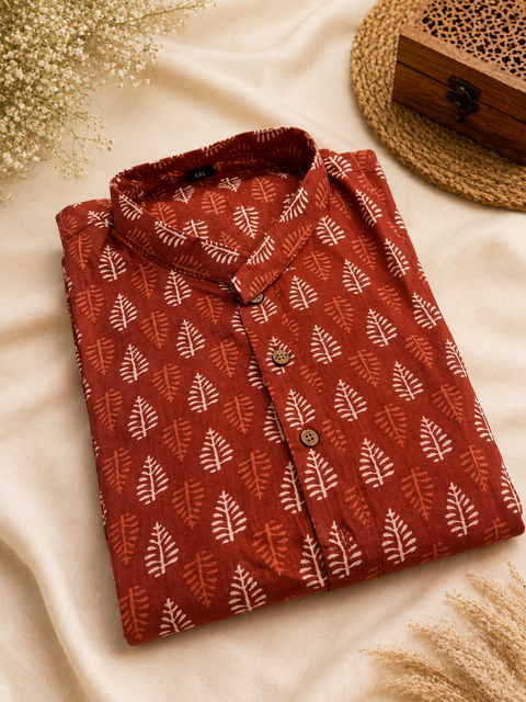 Pure cotton based Men’s Printed kurti (sizes mentioned in inches ,not according to the label on Kurti)size 44 kurti- Length 40 inches and size 46-length 42 inches ) Kurti only. Pants not included.