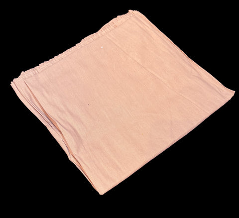 Light  Brown colour waist size-44 inch Under skirt or peticott in cotton fabric
