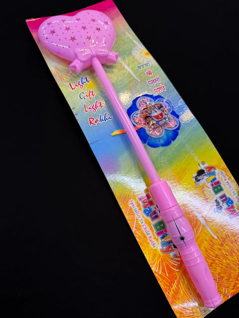 (Clip attached)Kids Light toy rakhi