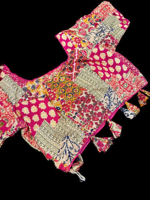Size 38 and can be altered up to size40 ) Pure Rayon based full bigger flared Chaniya with beautiful blouse and printed Rayon Dupatta
