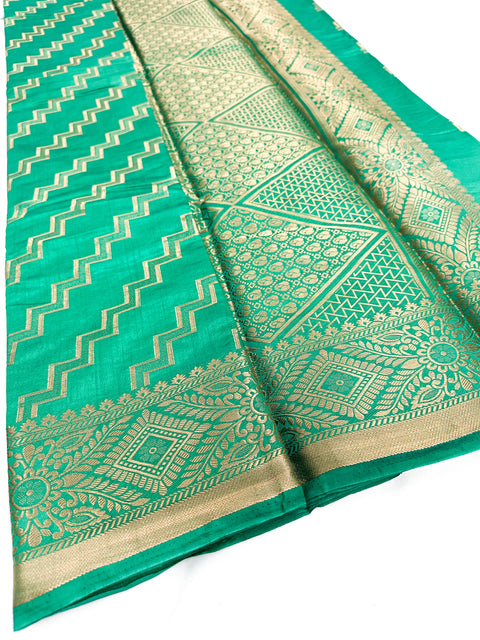 Art Silk Saree With Beautiful zari Work