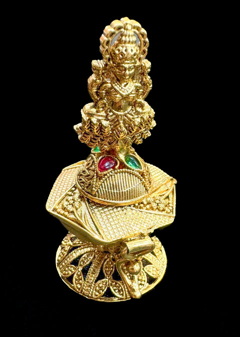 Lakshmi Ji Murti Imitation Sindoor Daani (Heavy metal good quality