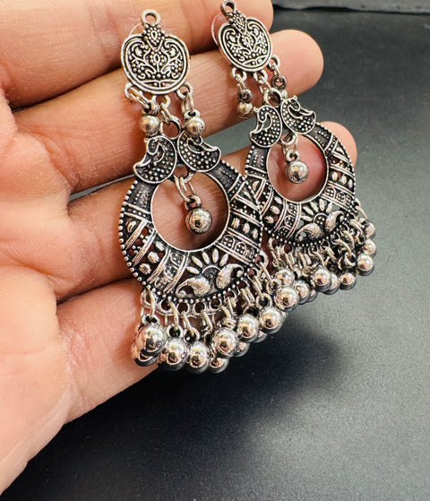 Beautiful oxidised earrings