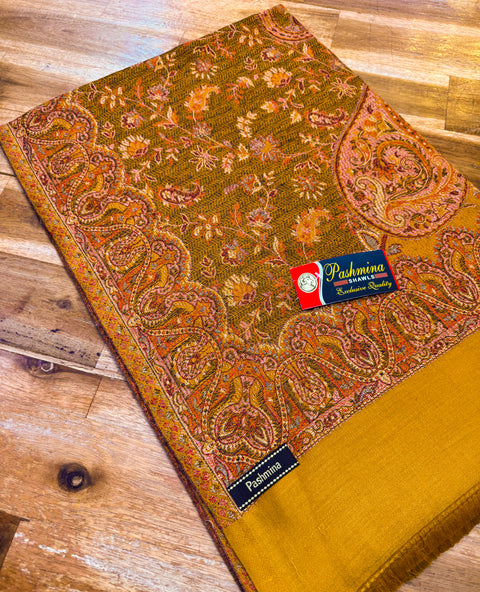 Women's Plain Pure woollen pashmina Shawl
